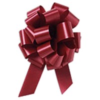 Large Pull Bows - Burgundy